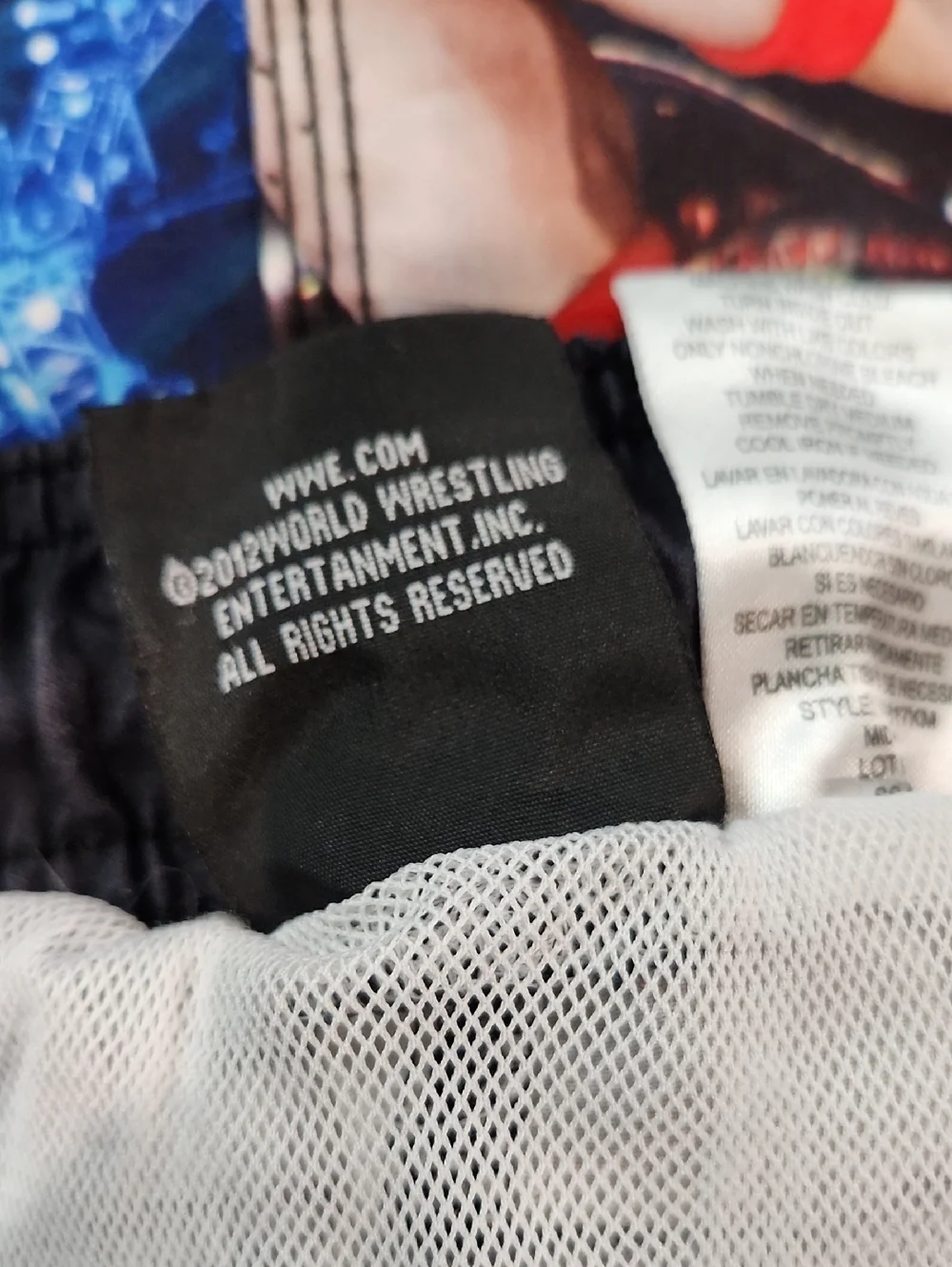 2010s WWE AOP Wrestling Swim Trunks Sz XL 14/16 John Cena